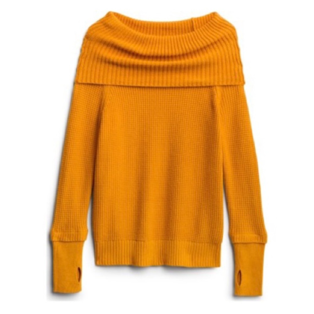 Market & Spruce Sharon Thumb Hole Cotton Blend Pullover